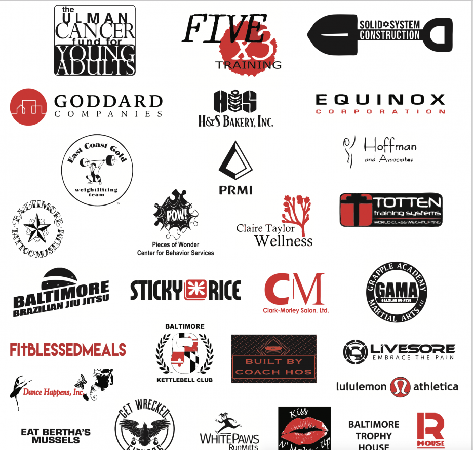Meet our 2018 Charm City Strongwoman Sponsors!!! | Fivex3 Training - A ...